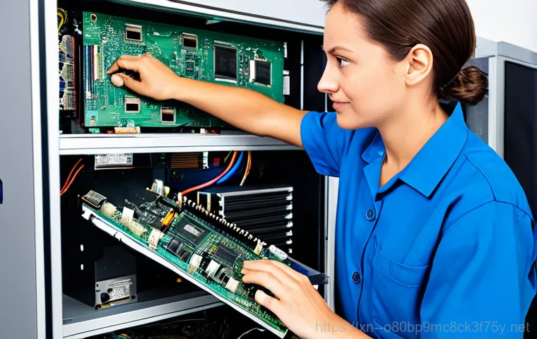 역삼동 STATUS_KERNEL_EXECUTION_ERROR - "A friendly IT support specialist providing remote assistance via a computer screen, wearing a heads...