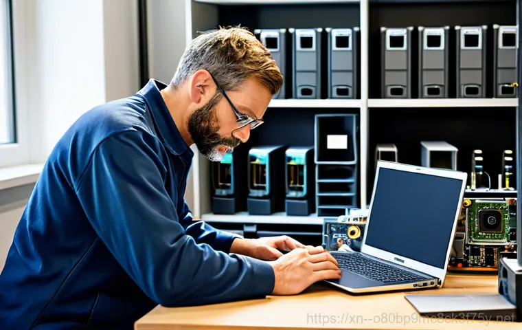 기배동 노트북 laptop 출장방문수리점 - On-site Laptop Repair**

"A friendly computer technician, fully clothed in professional attire, repa...