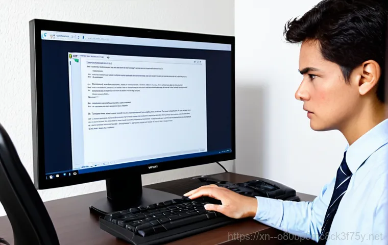초지동 UNMOUNTABLE_BOOT_VOLUME - **Prompt:** A well-lit image of computer diagnostic software running on a desktop PC, displaying the...