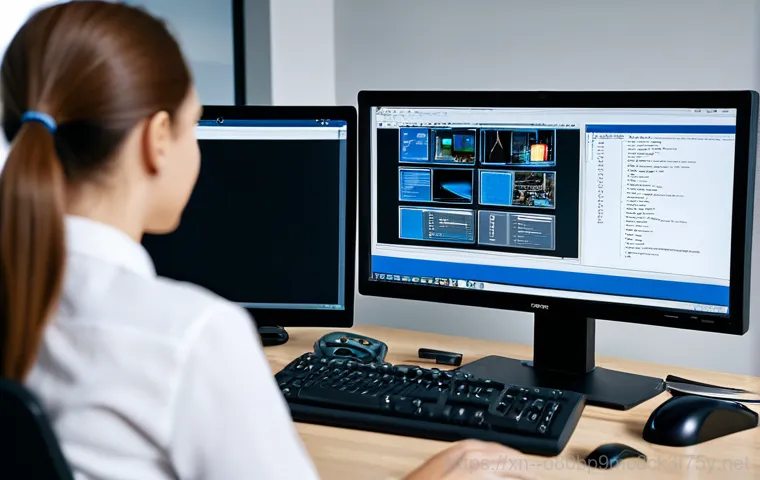 거모동 DRIVER_VERIFIER_DETECTED_VIOLATION - Computer Repair Technician Assisting a Client**

"A professional computer repair technician, fully c...