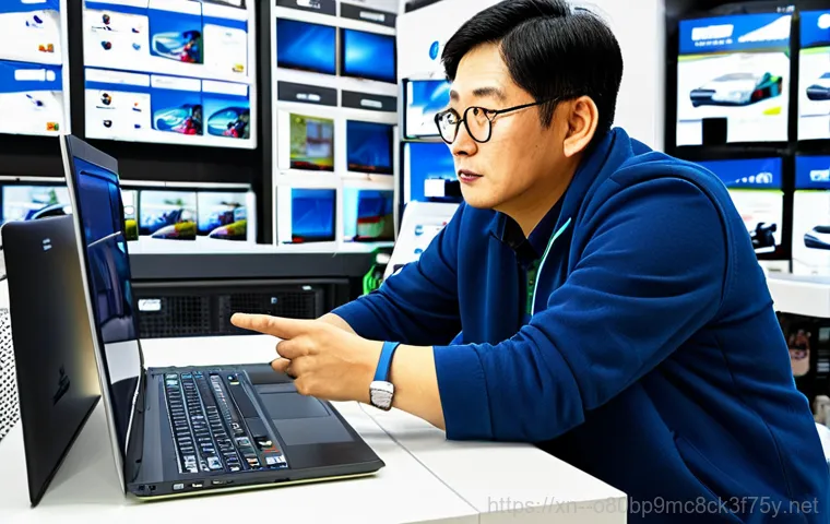 매향동 BOOTMGR is Compressed - Data Recovery in an Office**

"A data recovery specialist, fully clothed, working on a computer in a...