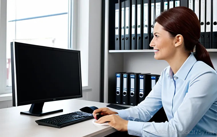 춘의동 HDD조립 및 교체수리 - Modern Office Setup**

"A modern, bright office featuring a desktop computer with dual monitors, sho...