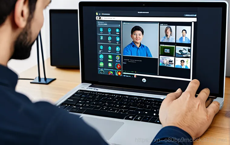회기동 STATUS_CONTROL_C_EXIT - Data Recovery in a Clean Lab**

"A clean, well-lit computer repair lab. A technician wearing an anti...
