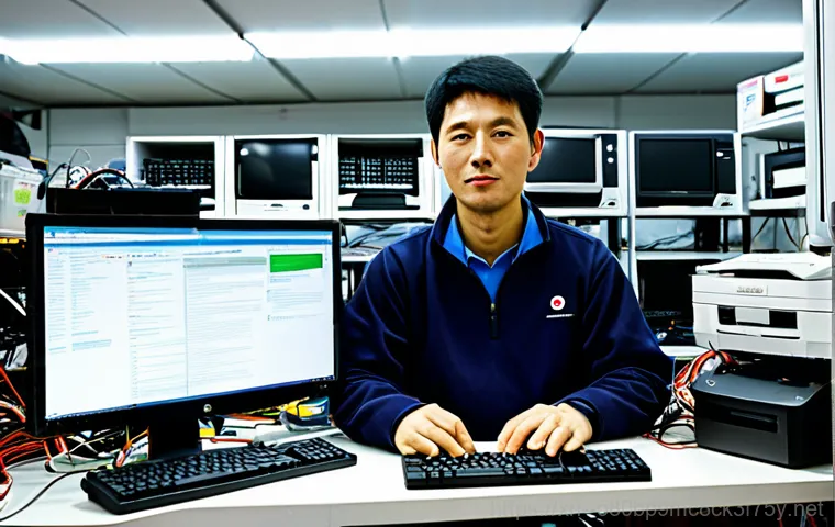 능곡동 VIDEO_TDR_FAILURE - **

A friendly computer repair technician, fully clothed in professional attire, assisting a custome...