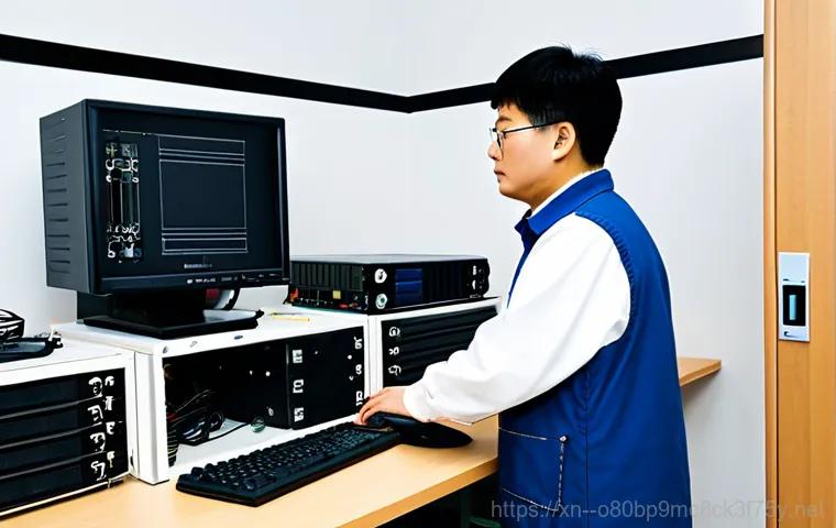 교문동 ftp서버출장방문수리점 - "A help desk scene depicting a support specialist assisting a client with FTP server troubleshooting...