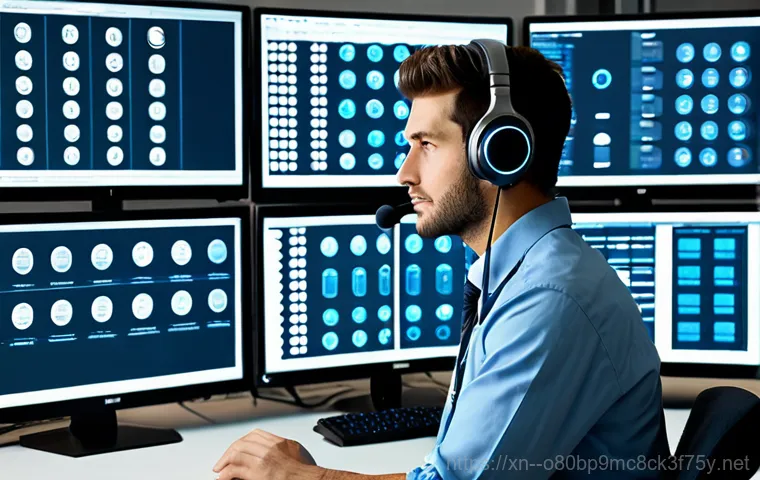 금창동 컴퓨터 desktop 출장방문수리점 - **Prompt:** A well-organized computer repair shop with a technician, fully clothed, working on a des...