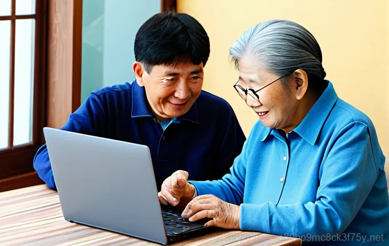 태평동 출장방문윈도우 windows 설치 - **Prompt:** A technician in Taepyeong-dong, South Korea, professionally installing Windows on a desk...