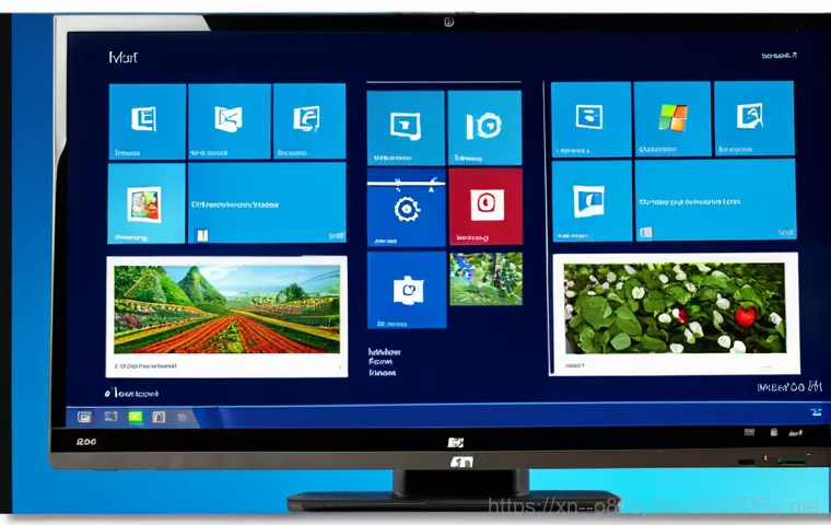청호동 윈도우8 windows8 재설치 포맷  초기화 - "A clean and organized computer repair shop interior, showcasing a desktop PC undergoing Windows 8 r...