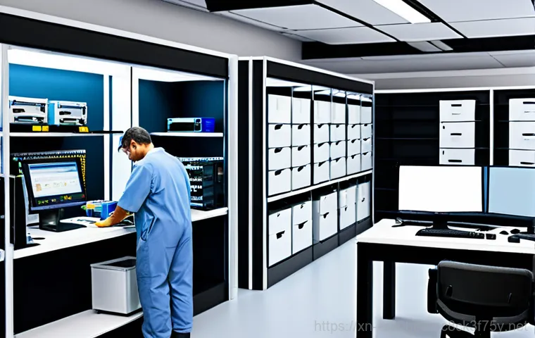 중앙동 윈도우11 windows11 재설치 포맷  초기화 - **Prompt:** A friendly computer technician, fully clothed in a professional uniform, helping a senio...