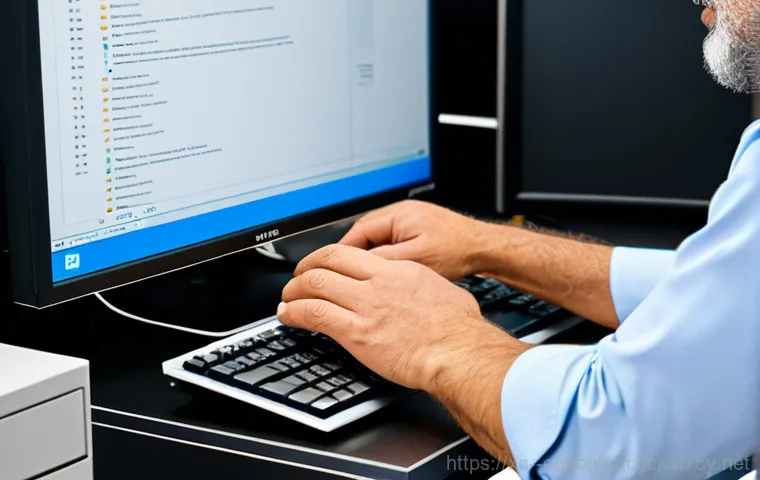 소하동 HARDWARE_INTERRUPT_STORM - "A concerned customer speaking with a helpful IT support specialist via remote access on a laptop, b...