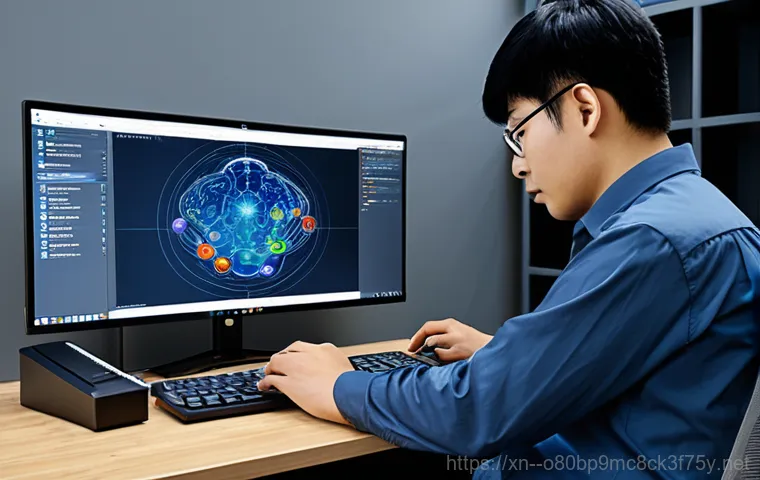 장사동 SESSION5_INITIALIZATION_FAILED - On-site Computer Repair**

A computer technician, fully clothed in professional attire, working on a...