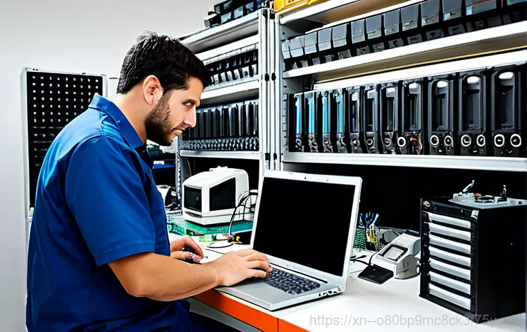 탄현동 컴퓨터멈춤 - **

"A friendly, professional IT technician assisting a senior citizen with their computer in a cozy...