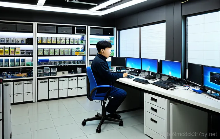 대림동 STATUS_FILE_CORRUPTION - Data Backup & Recovery**

"A family-friendly scene depicting a person backing up important files ont...