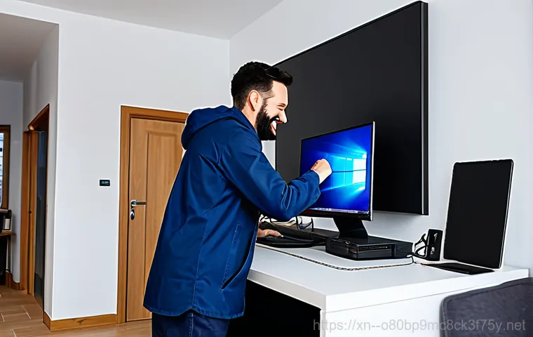 논현동 조립컴퓨터 pc 출장판매설치 - Computer Assembly**

"A technician in a bright, organized workshop, carefully assembling a computer,...
