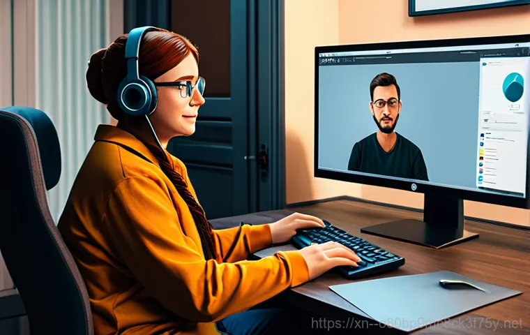 가리봉 BUGCODE_USB_DRIVER - Computer Repair Scene**

"A computer technician in a clean, professional workshop, focused on repair...