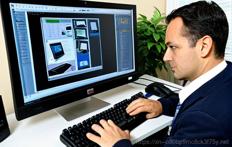 소공동 STATUS_FILE_IN_USE - Troubleshooting STATUS_FILE_IN_USE Error**

"A frustrated office worker in a modern office setting, ...