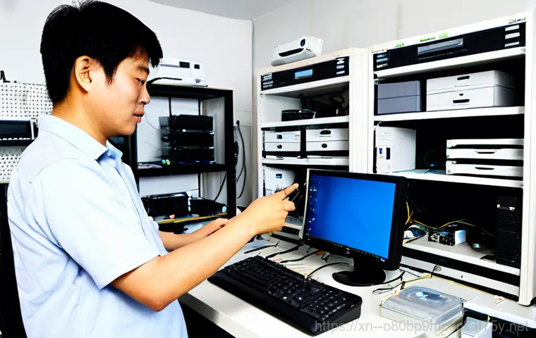 수리동 공장초기화복구 - Data Recovery Professional**

"A professional data recovery specialist, fully clothed in appropriate...
