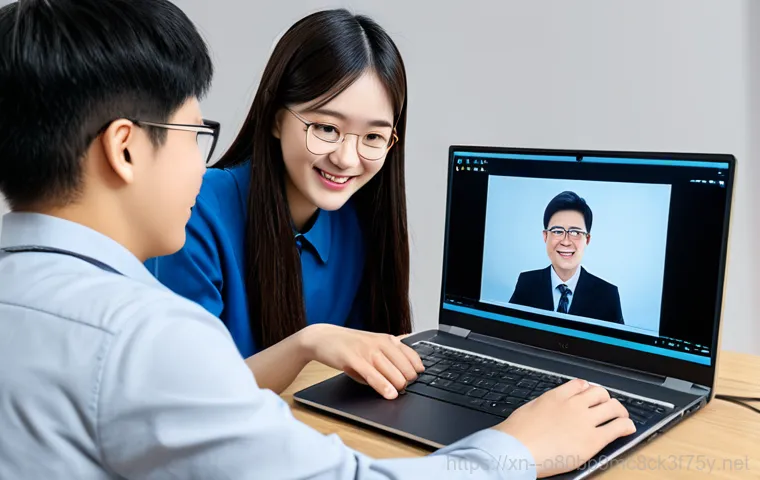 과천시 STATUS_FILE_IN_USE - "A professional IT technician in appropriate attire, troubleshooting a computer in a modern office s...
