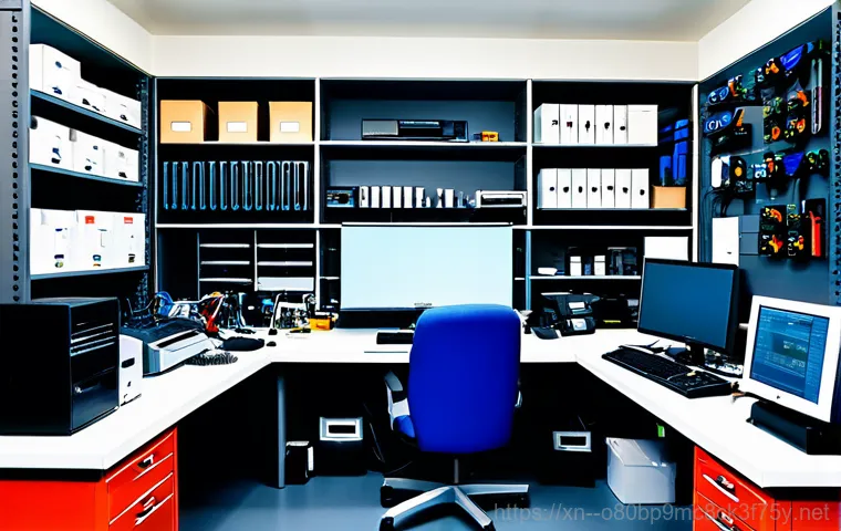구갈동 DRIVER_CORRUPTED_EXPOOL - **Prompt:** A friendly computer repair specialist helping a customer via remote access, showing a tr...