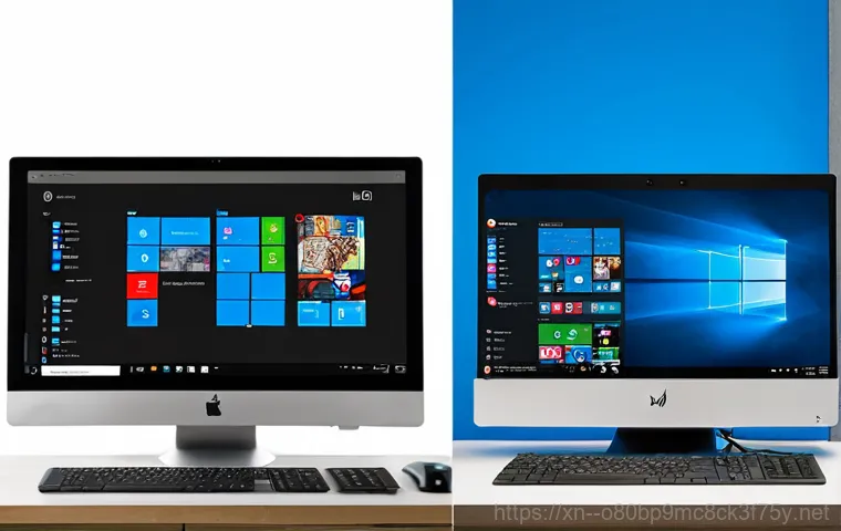 통진읍 윈도우10 windows10 재설치 포맷  초기화 - **Prompt:** A clean and organized workspace featuring a desktop computer undergoing a Windows 10 rei...