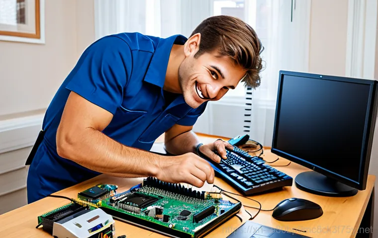 산성동 press  f4  key - Prompt 1: On-Site Computer Repair**
