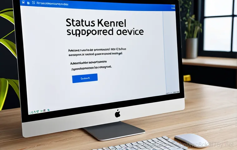 진안동 STATUS_KERNEL_UNSUPPORTED_DEVICE - "A friendly computer repair technician assisting an elderly woman in her Jinan-dong home, fully clot...