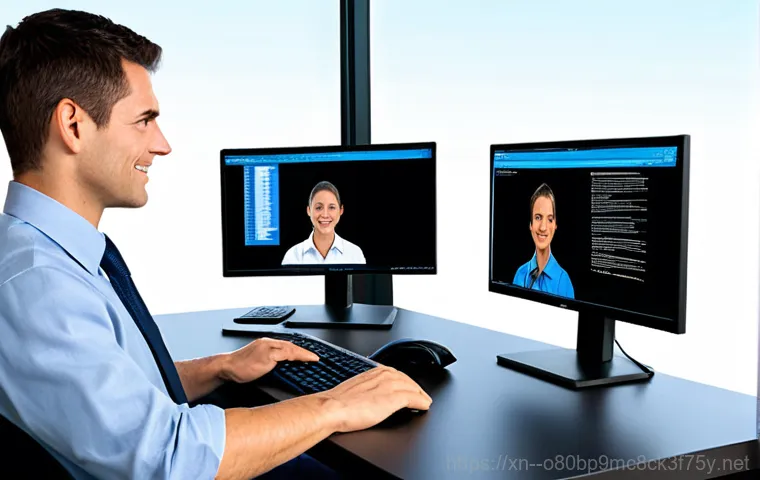 송중동 PROCESS_HAS_LOCKED_PAGES - Computer Repair Technician at Work**

"A professional computer repair technician, fully clothed in a...