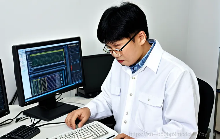 보광동 UNMOUNTABLE_BOOT_VOLUME - **Prompt:** A stressed individual in Bogwang-dong, South Korea, sitting in front of a computer displ...