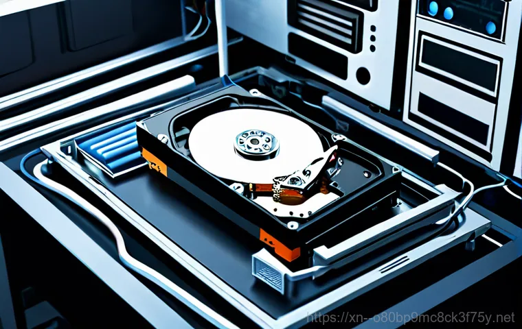 보광동 UNMOUNTABLE_BOOT_VOLUME - **Prompt:** A friendly, helpful computer repair technician in a clean and organized workshop in Bogw...