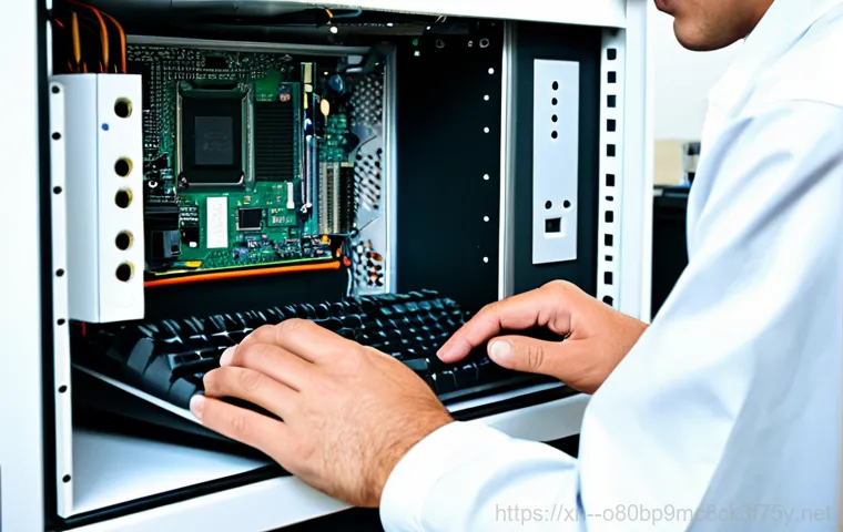 진접읍 본체 꺼졌다 켜졌다 할때 - Troubleshooting Computer Issues**

"A concerned-looking individual, fully clothed in casual attire, ...