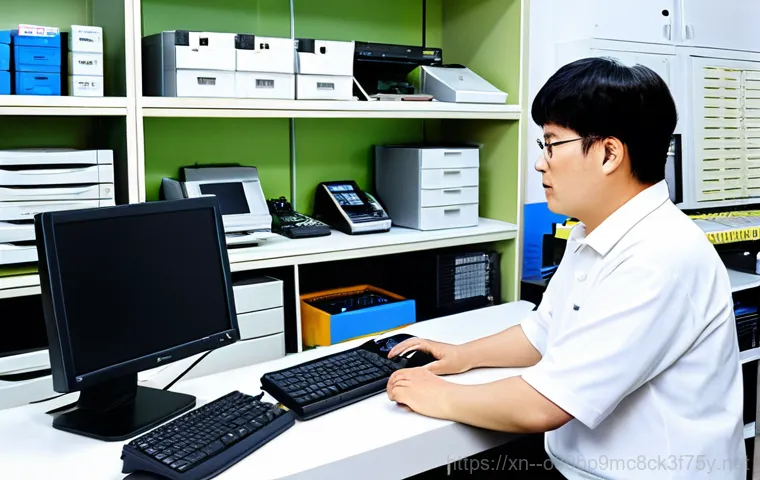 동패동 STATUS_FLOAT_INVALID_OPERATION - Troubleshooting a Computer Error**

A worried individual looking at a computer screen displaying a "...