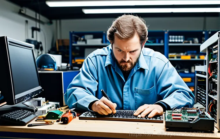 동대문 STATUS_KERNEL_MODULE_FAILURE - **

"A friendly computer repair technician, wearing a clean and professional uniform, assisting a wo...