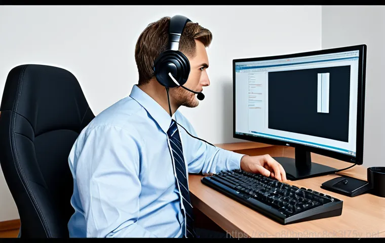 고담동 워크스테이션출장방문수리점 - **

A professional IT technician, fully clothed in a modest work uniform, repairing a workstation PC...