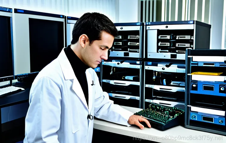 행궁동 VIDEO_DRIVER_INIT_FAILURE - Computer Repair Technician at Work**

A friendly computer repair technician ("Dongne-hyung Computer"...