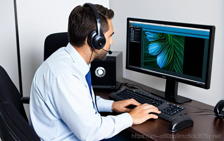 삼가동 STATUS_KERNEL_UNSUPPORTED_DEVICE - On-site Computer Repair**

"A friendly computer technician in a clean uniform, kneeling beside a des...