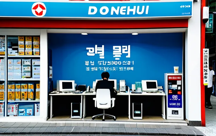 남북동 STATUS_KERNEL_HANDLE_INVALID - "A friendly, professional computer technician assisting an elderly woman with her desktop computer i...