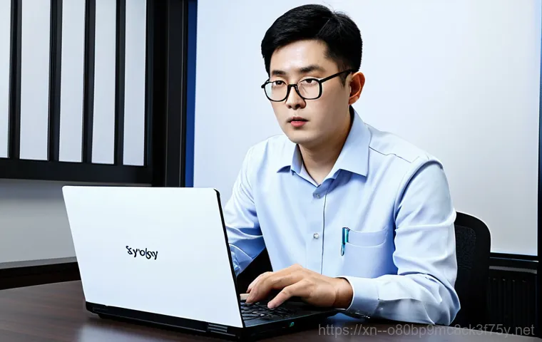 영중면 해놀로지 xpenology 구축 - "A family-friendly scene depicting a small business owner, fully clothed, reviewing data on a tablet...
