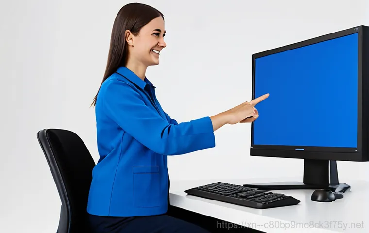 토정동 STATUS_KERNEL_DATA_CORRUPTION - **Prompt:** "A computer technician in a clean, organized workshop diagnosing a desktop computer disp...