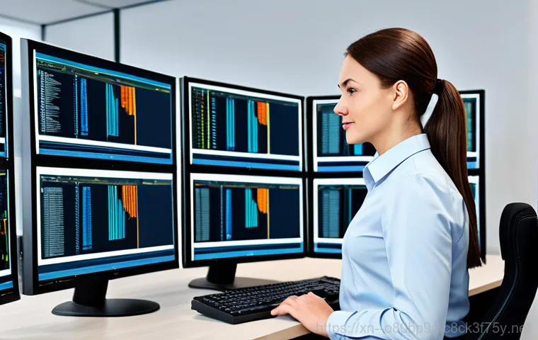 가평군 서버출장방문수리점 - Data Recovery**

"A professional IT technician in appropriate attire carefully working on a server r...