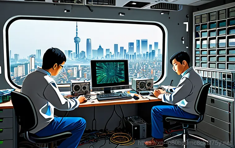 상암동 INVALID_KERNEL_HANDLE - "A clean and organized workspace in a Sangam-dong apartment, featuring a desktop computer displaying...