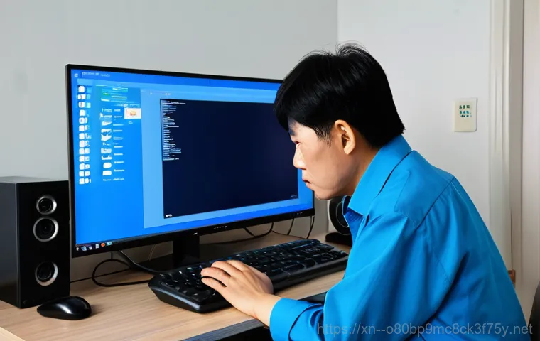 성동구 DRIVER_CAUSED_SYSTEM_CRASH - **Subject:** A well-organized computer repair shop, clean and modern, in Seongdong-gu. **Setting:** ...