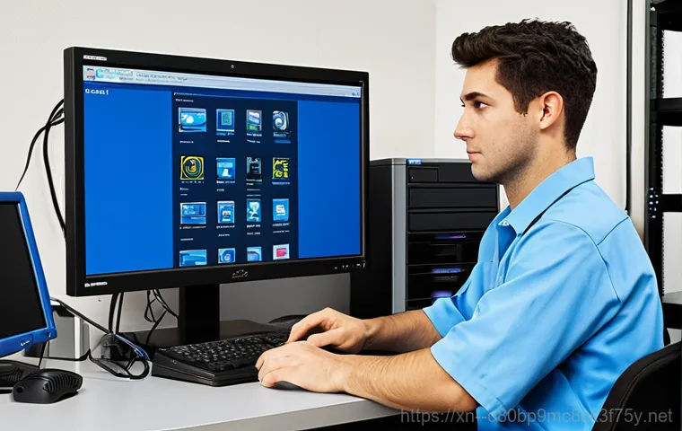 도림동 HARDWARE_INTERRUPT_STORM - Troubleshooting Computer Error**

"A friendly IT technician in professional attire, diagnosing a com...