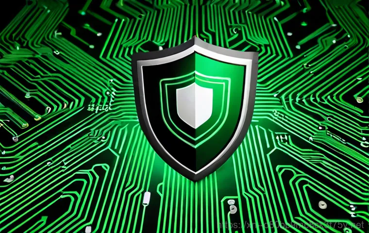 율면 BAD_SYSTEM_CONFIG_INFO - "A clean and organized computer repair shop with a technician in a professional uniform, fully cloth...