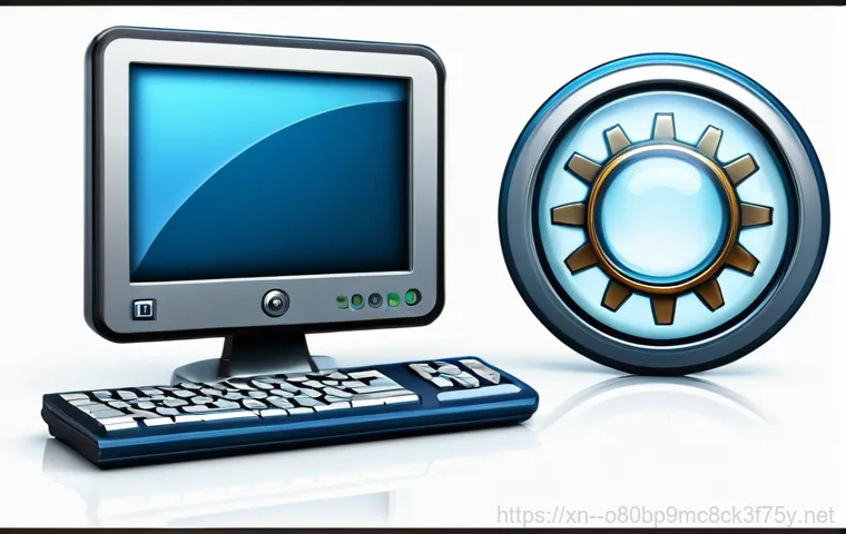 송정동 REGISTRY_ERROR - **Image:** A clean and modern computer repair shop. **Prompt:** "The interior of '동네형컴퓨터', a modern ...