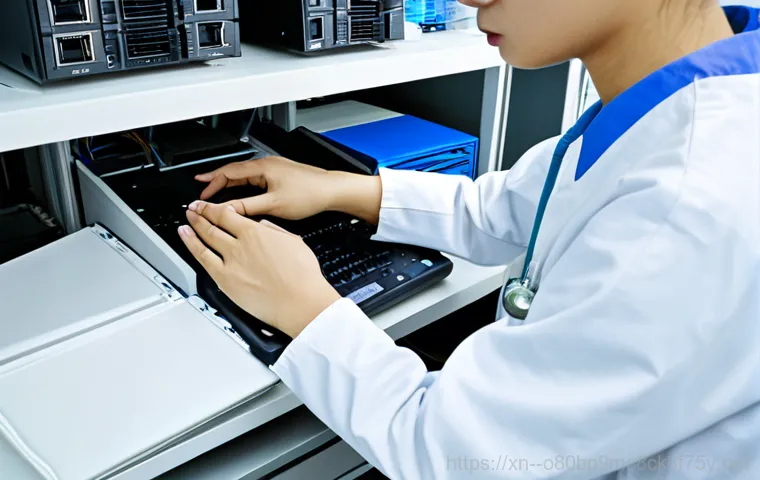 강남구 NTFS_FILE_SYSTEM - Woman Working Remotely on Laptop with Error Message**

"A businesswoman working from a comfortable a...