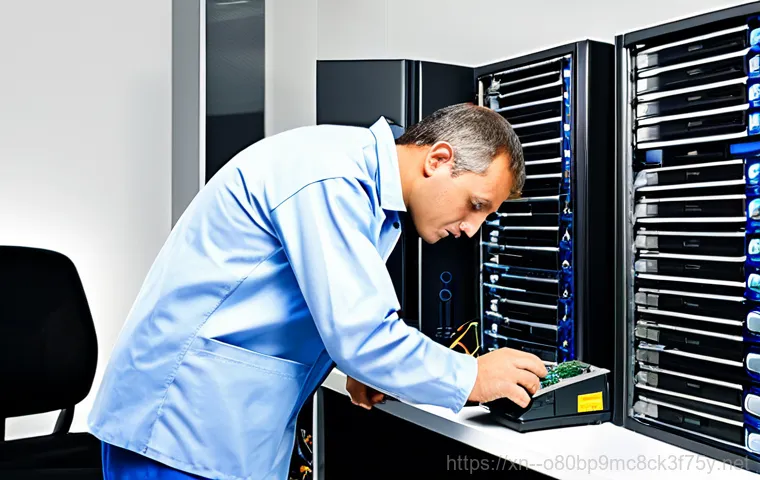대야미동 UNMOUNTABLE_BOOT_VOLUME - "A friendly and knowledgeable computer technician, fully clothed in professional attire, assisting a...