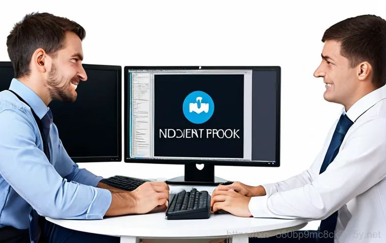 창신동 NDIS_INTERNAL_ERROR - **

A close-up shot of a technician's hands, fully clothed, carefully updating network drivers on a ...