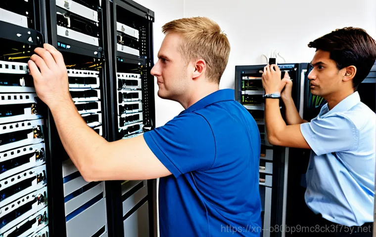 능동 server출장방문수리점 - Data Recovery in a Cleanroom**

"A skilled data recovery specialist in a cleanroom environment, wear...