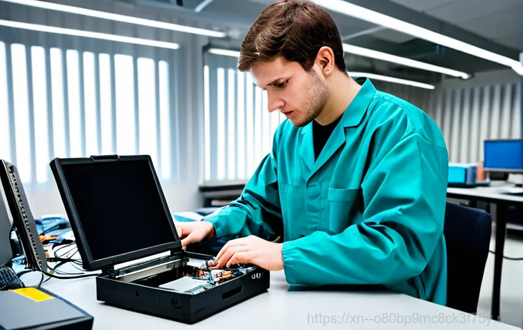 원서동 POOL_CORRUPTION_IN_FILE_AREA - Remote Support Illustration**

A graphic illustration depicting a person working on a laptop with a ...