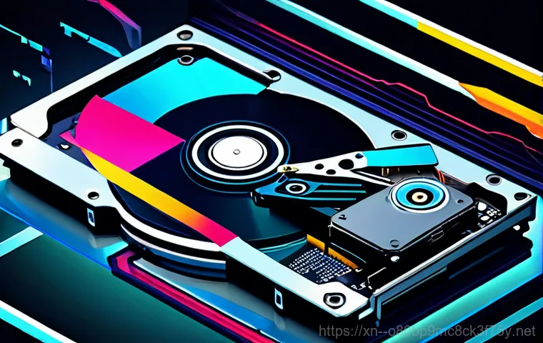 영화동 STATUS_DISK_NOT_INITIALIZED - "A friendly computer expert assisting a customer in a bright, welcoming office environment, both ful...